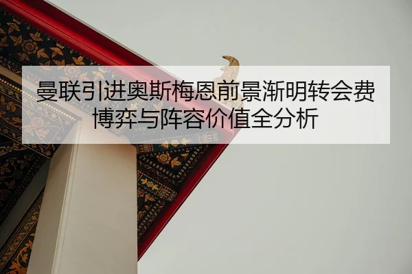 曼联引进奥斯梅恩前景渐明转会费博弈与阵容价值全分析
